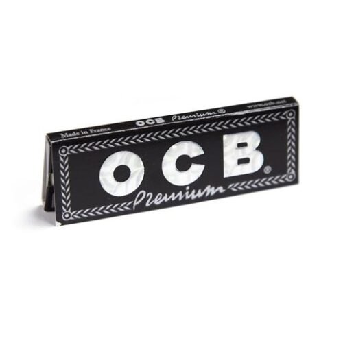 OCB PREMIUM BLACK 1 1/4 ROLLING PAPER by OCB
