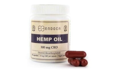 30 CBD Hemp Oil Capsules 300mg