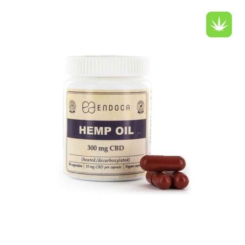 30 CBD Hemp Oil Capsules 300mg