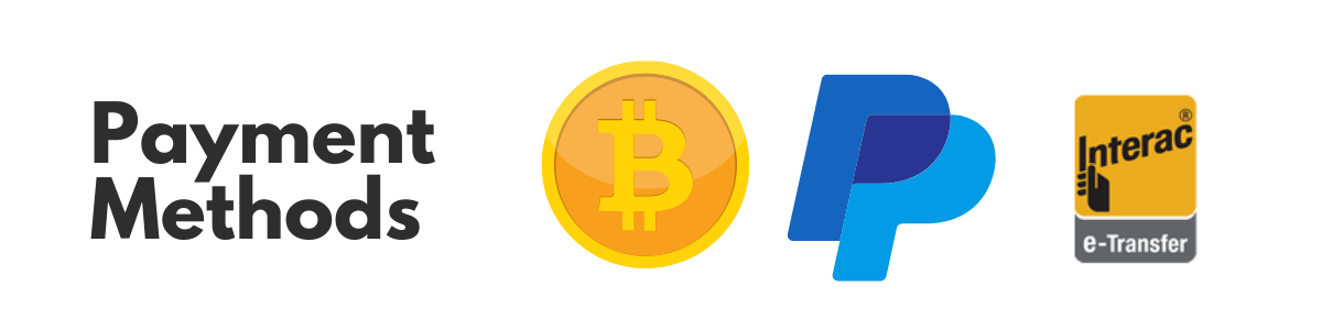 Accepted payment methods